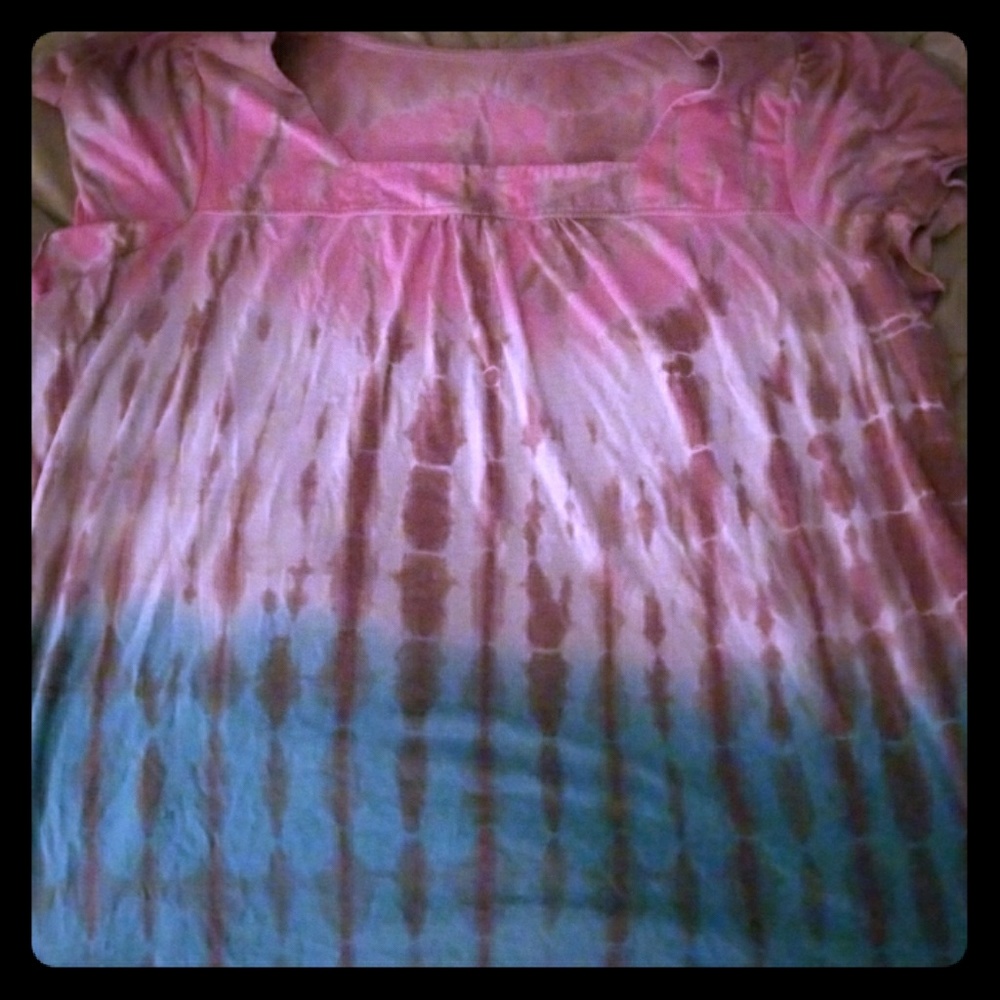 Multi colored top